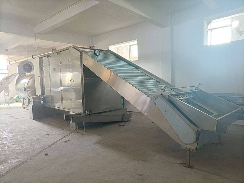 不銹鋼鏈條翻板式烘干機